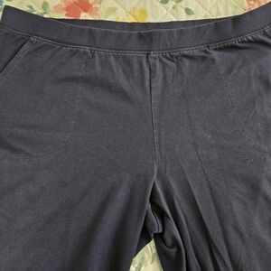 Denim and Company Active Knit Straight Leg Women's Pants in Navy